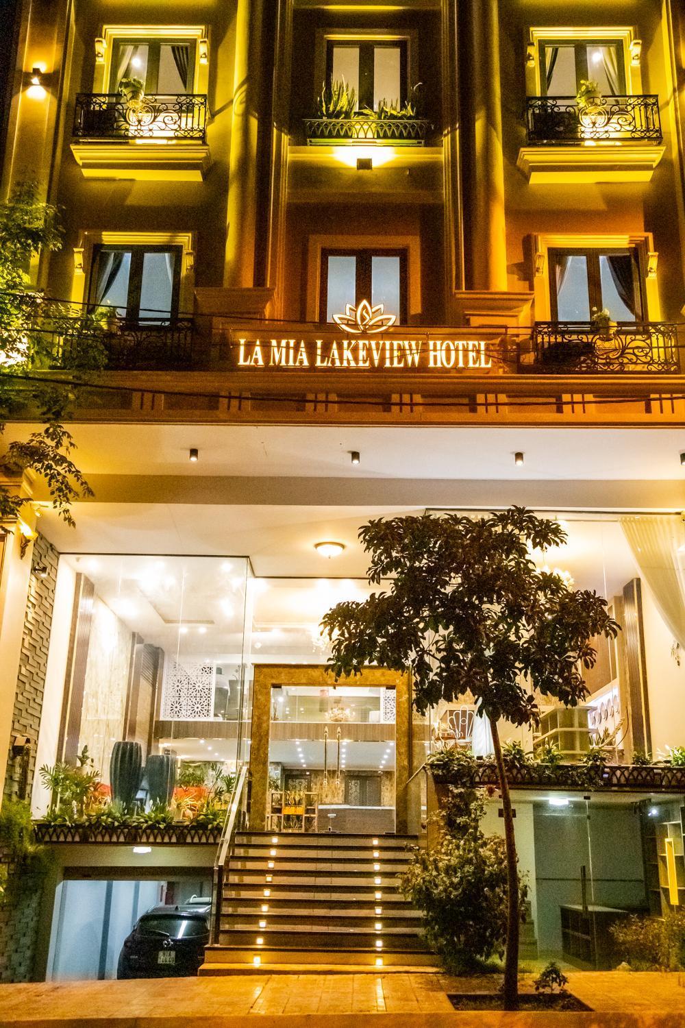 La Mia Lakeview Hotel Pleiku Bagian luar foto